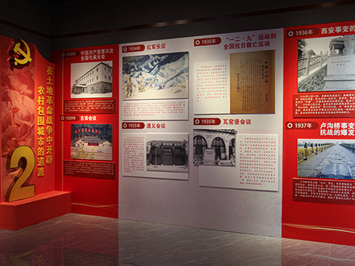 建党100周年展