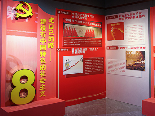 建党100周年展
